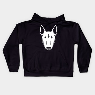 Bull Terrier Anti Christ Kids Hoodie